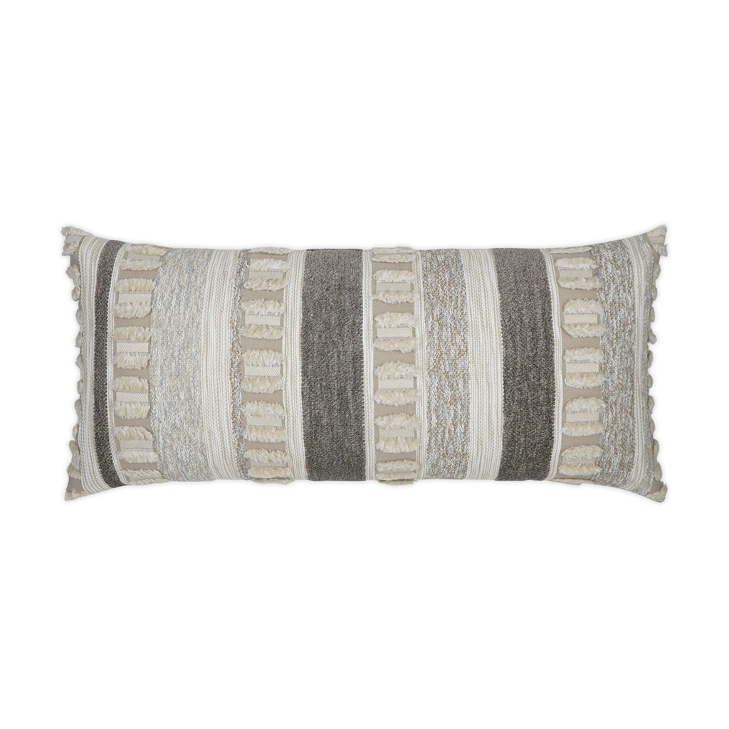 Luxury Outdoor Lumbar Pillow - 12" x 22" - Teton Linen
