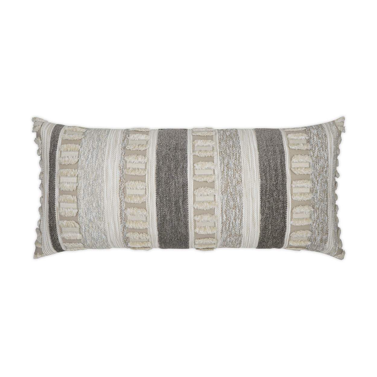 Luxury Outdoor Lumbar Pillow - 12" x 22" - Teton Linen