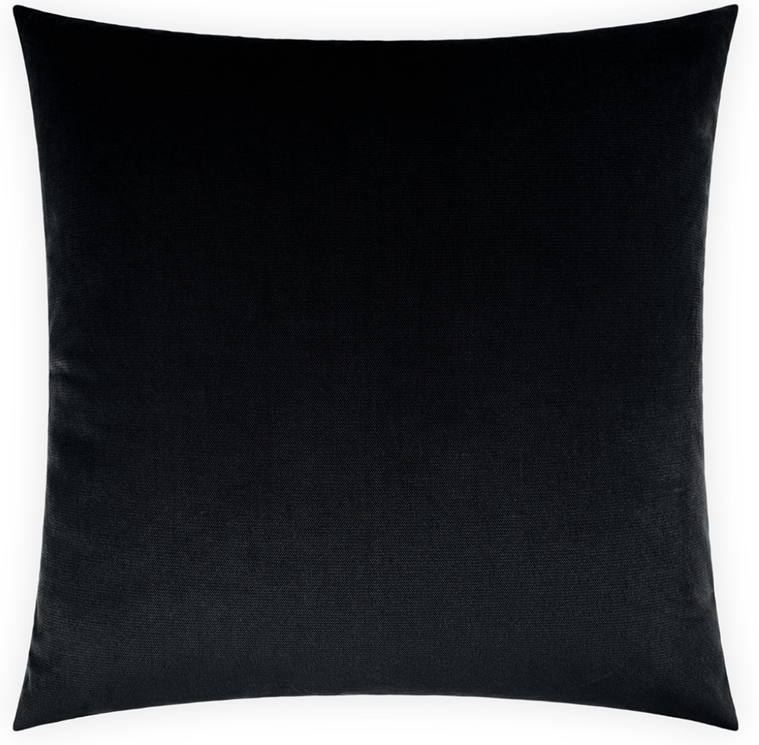 Luxury Pillow - 24” x 24” - Belvedere Black
