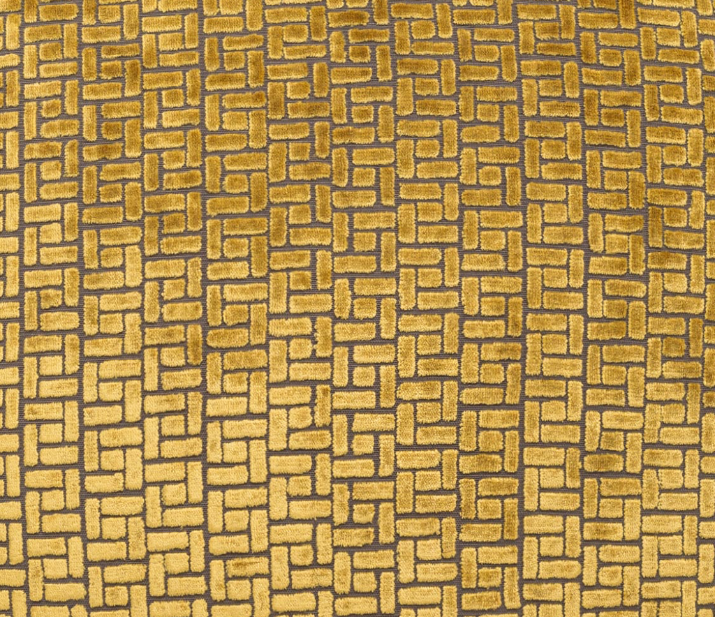 Luxury Pillow - 24" x 24" - Jenga Gold