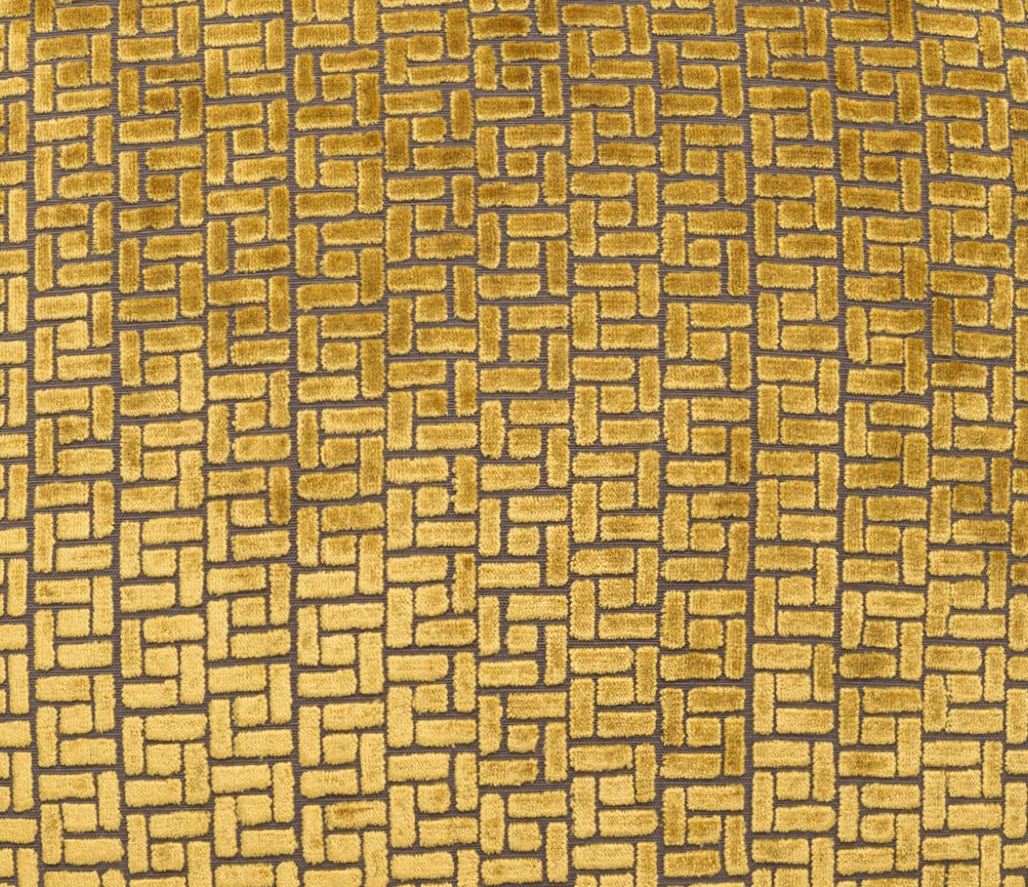 Luxury Pillow - 24" x 24" - Jenga Gold