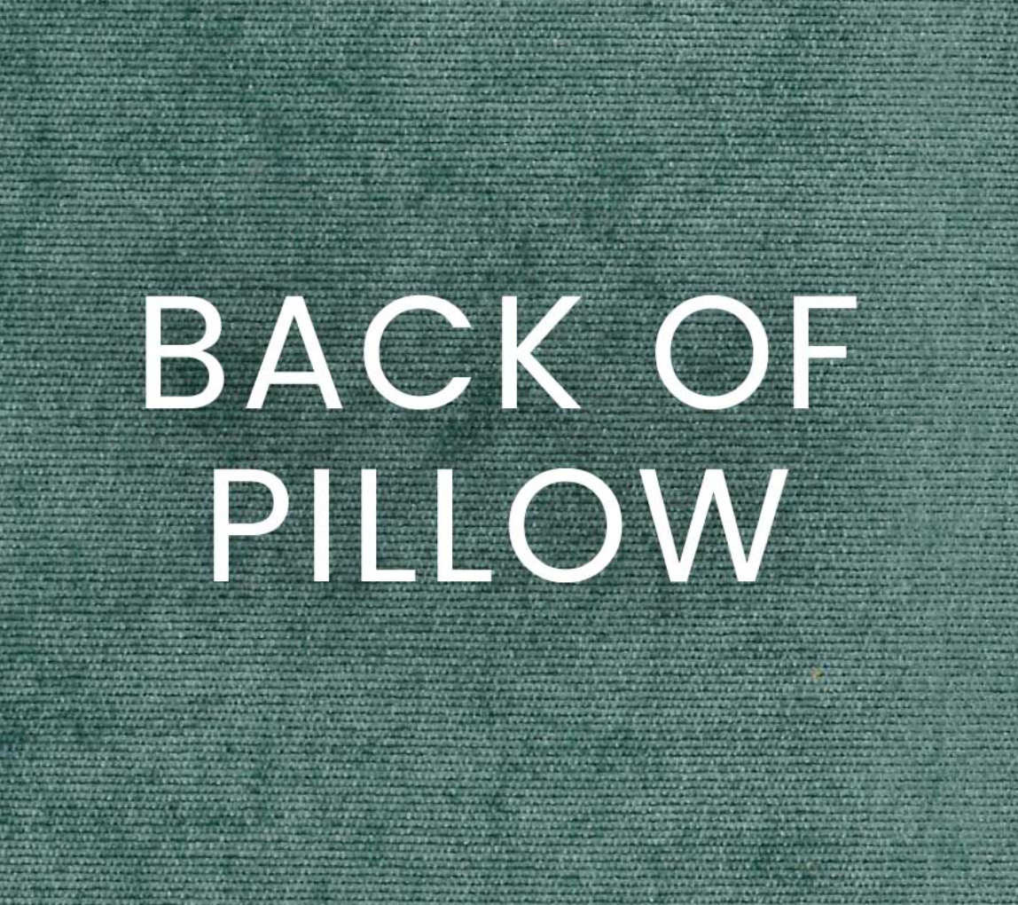 Luxury Lumbar Pillow - 24" x 14"- Chevron Aqua