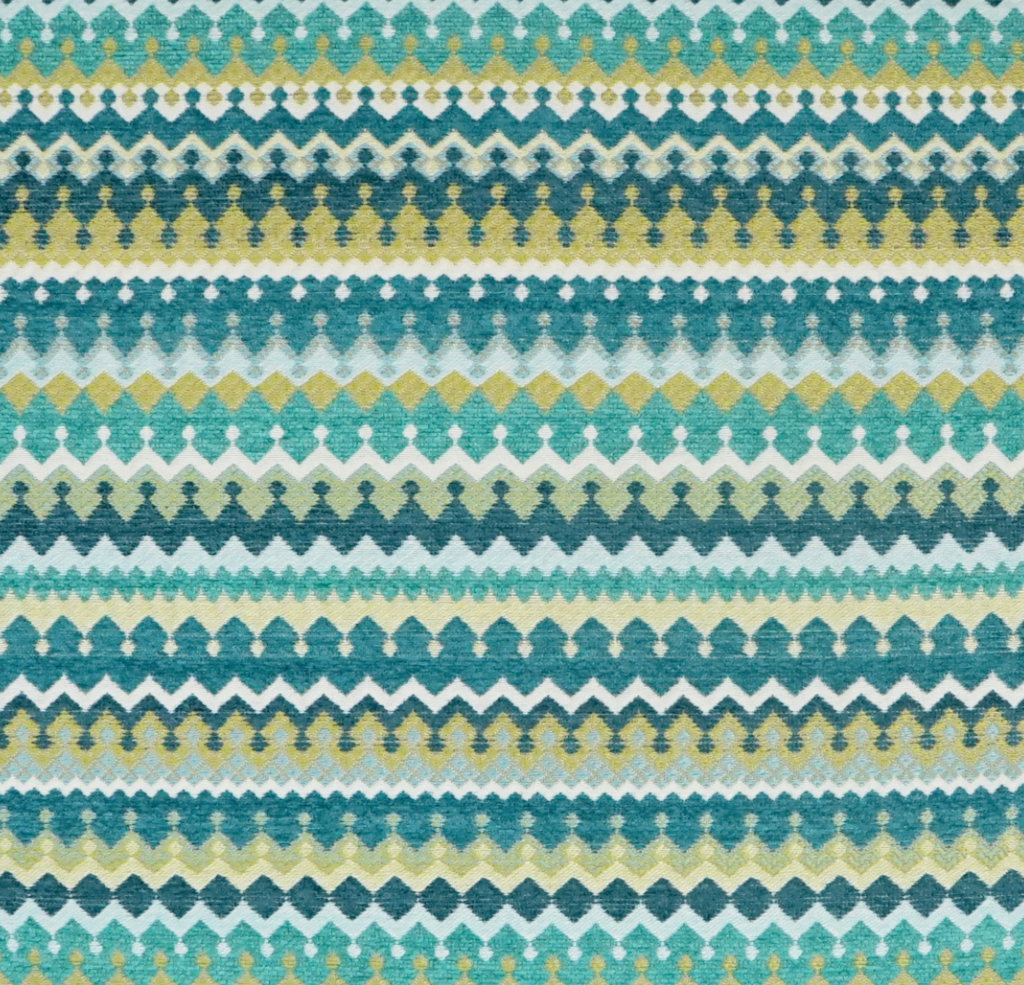 Luxury Lumbar Pillow - 24" x 14"- Denmark Peacock