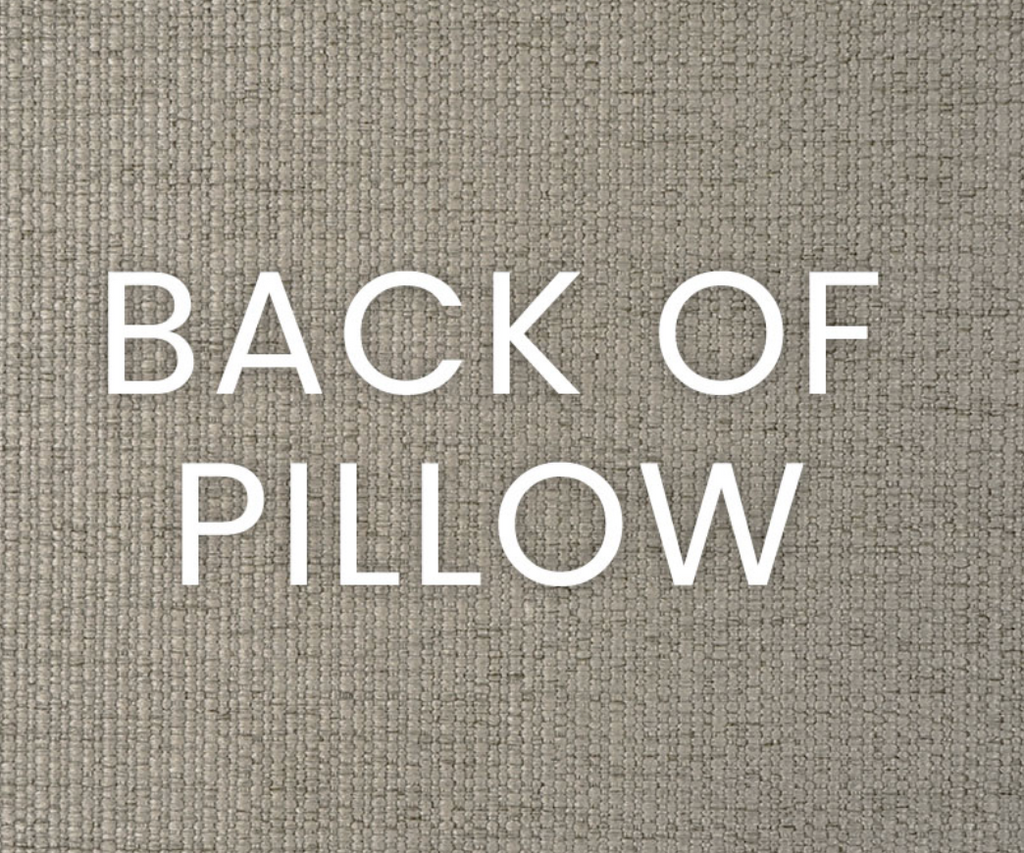 Luxury Lumbar Pillow - 24" x 14"- Frayed Travertine