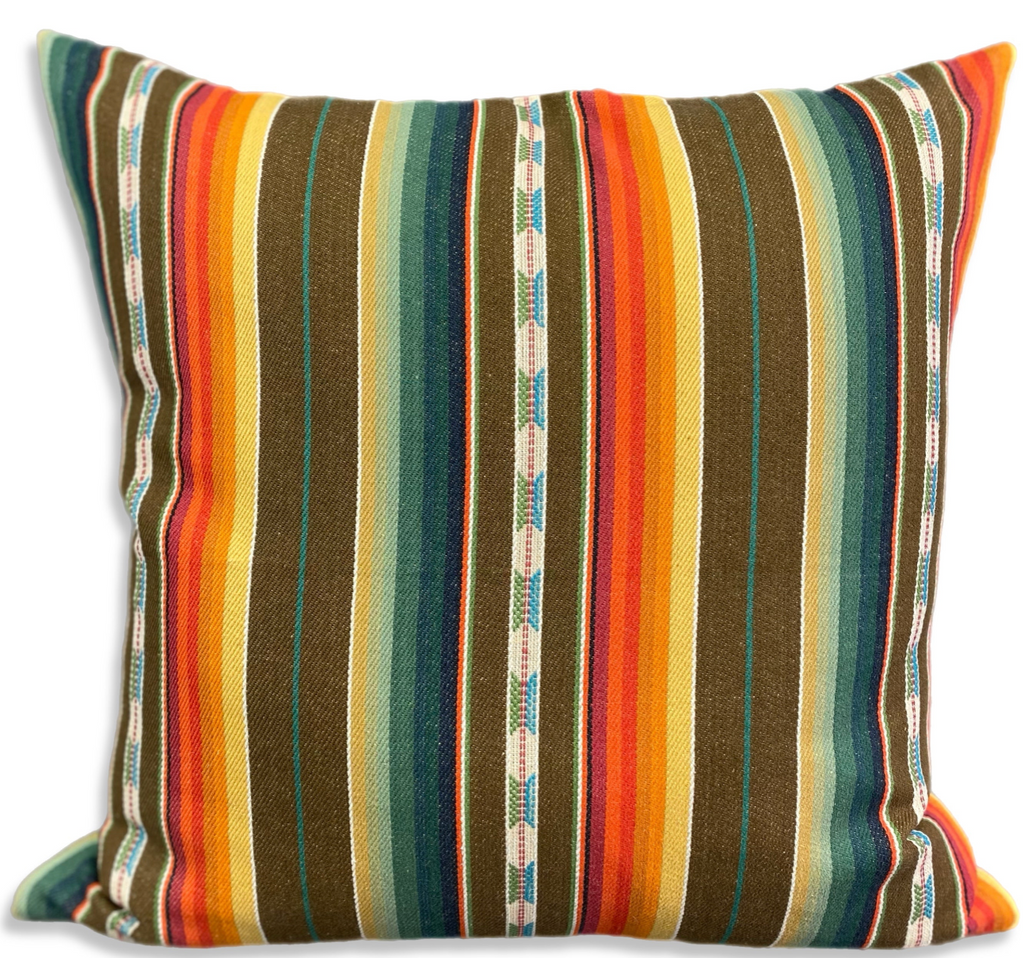 Native Earth – 24" × 24" Luxury Square Pillow