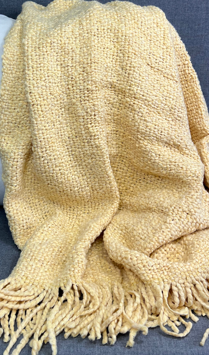 Luxury Throw – 40" × 70" – Campbell Lemon
