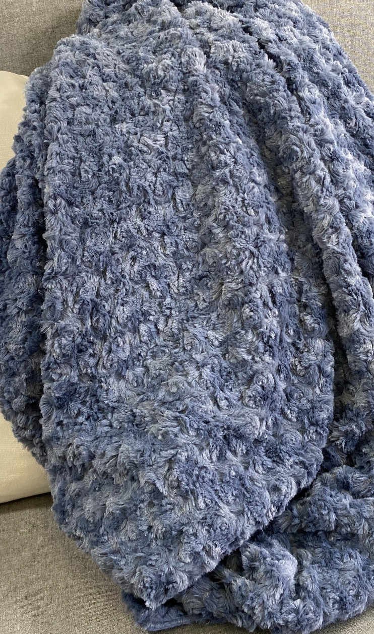 Luxury Throw – 50" × 60" – Azure Haven