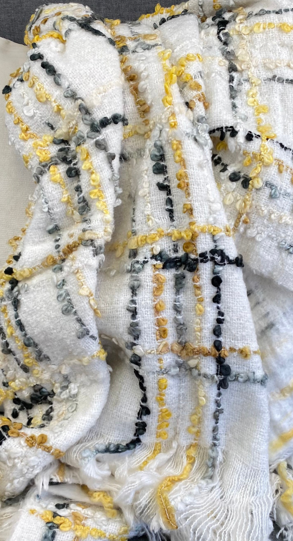 Luxury Throw – 50" × 60" – Crosshatch Multi