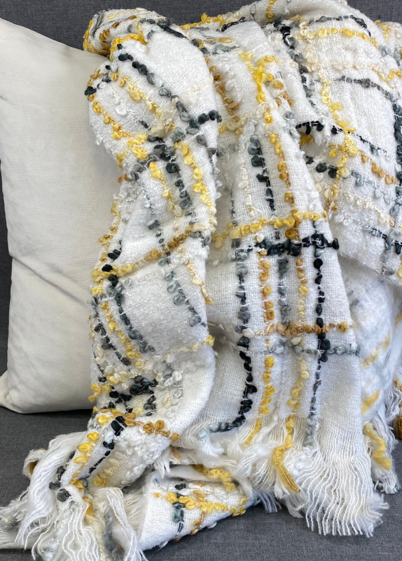 Luxury Throw – 50" × 60" – Crosshatch Multi