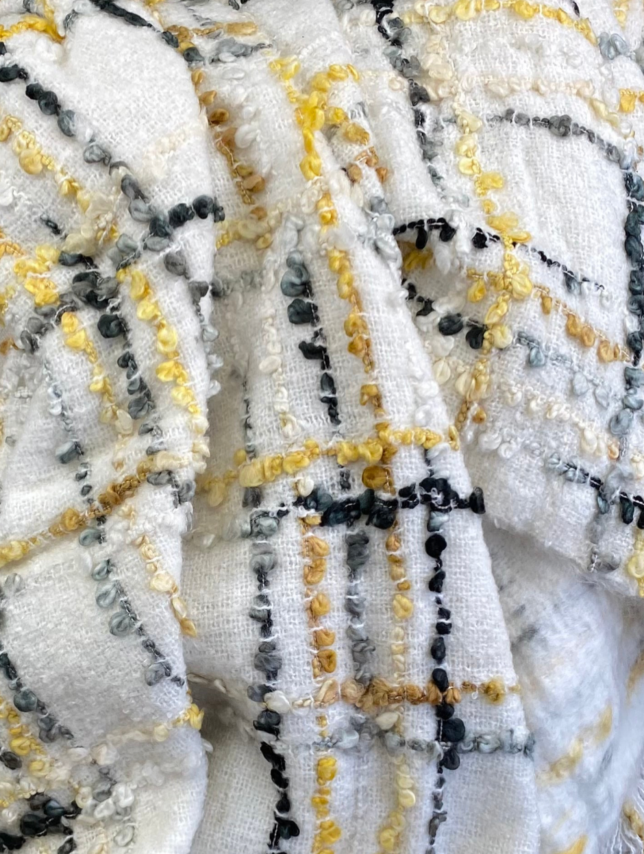 Luxury Throw – 50" × 60" – Crosshatch Multi