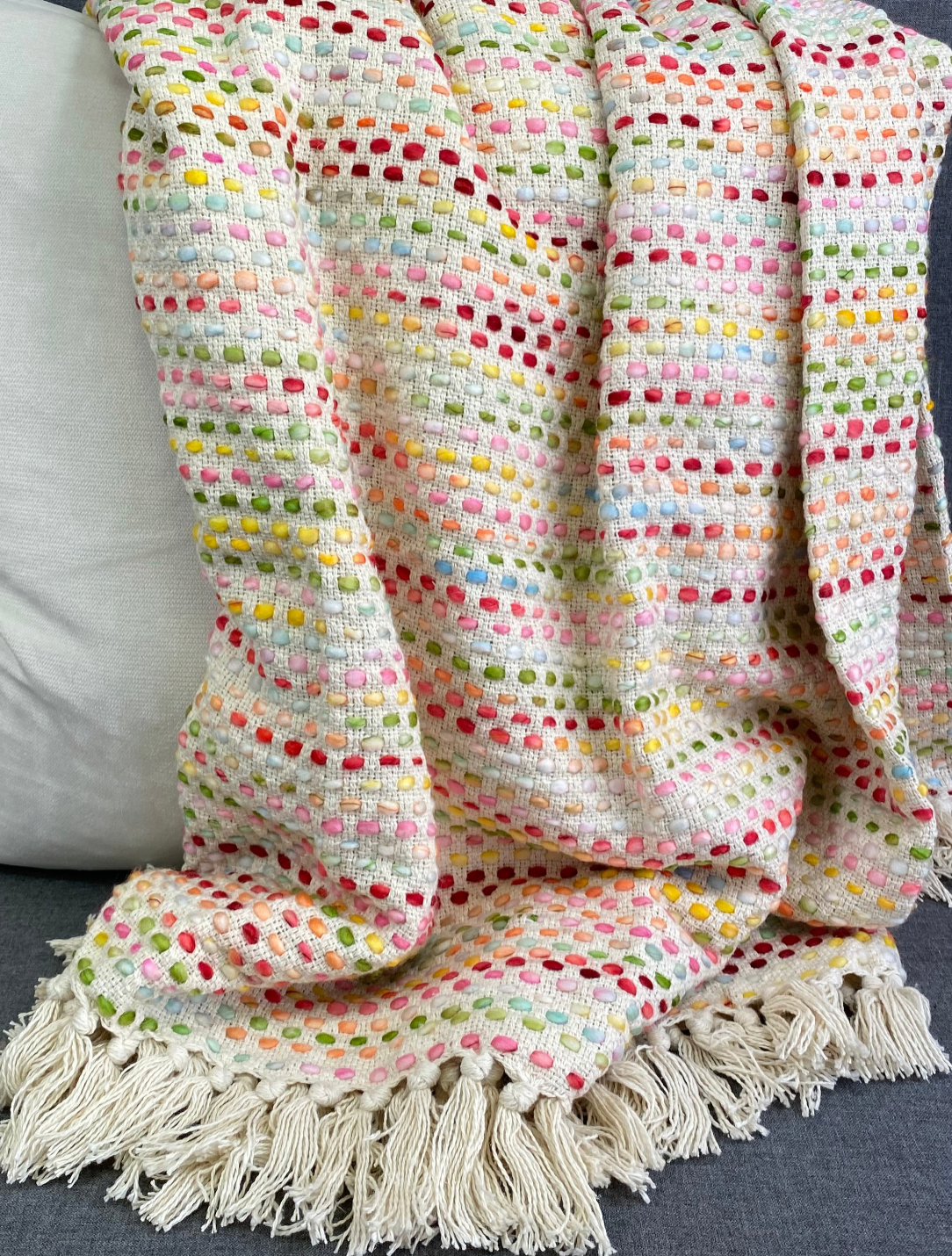 Luxury Throw – 50" × 60" – Confetti Multi