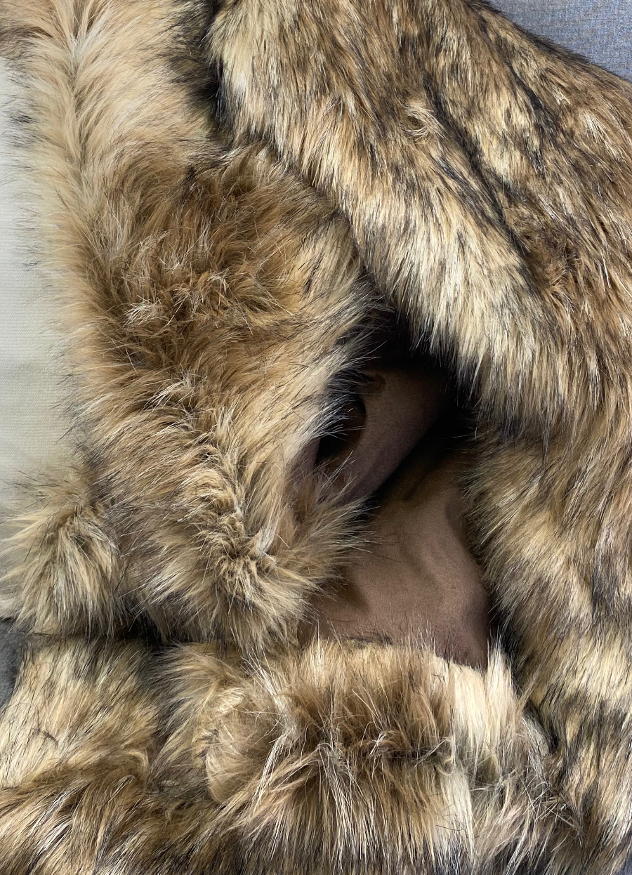 Luxury Throw – 54" × 72" – Coyote Throw