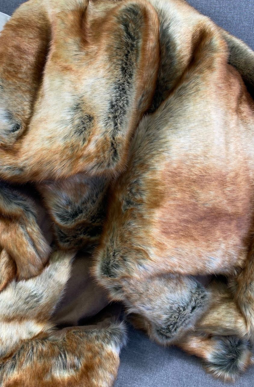 Luxury Throw – 54" × 72" – Chinchilla Throw