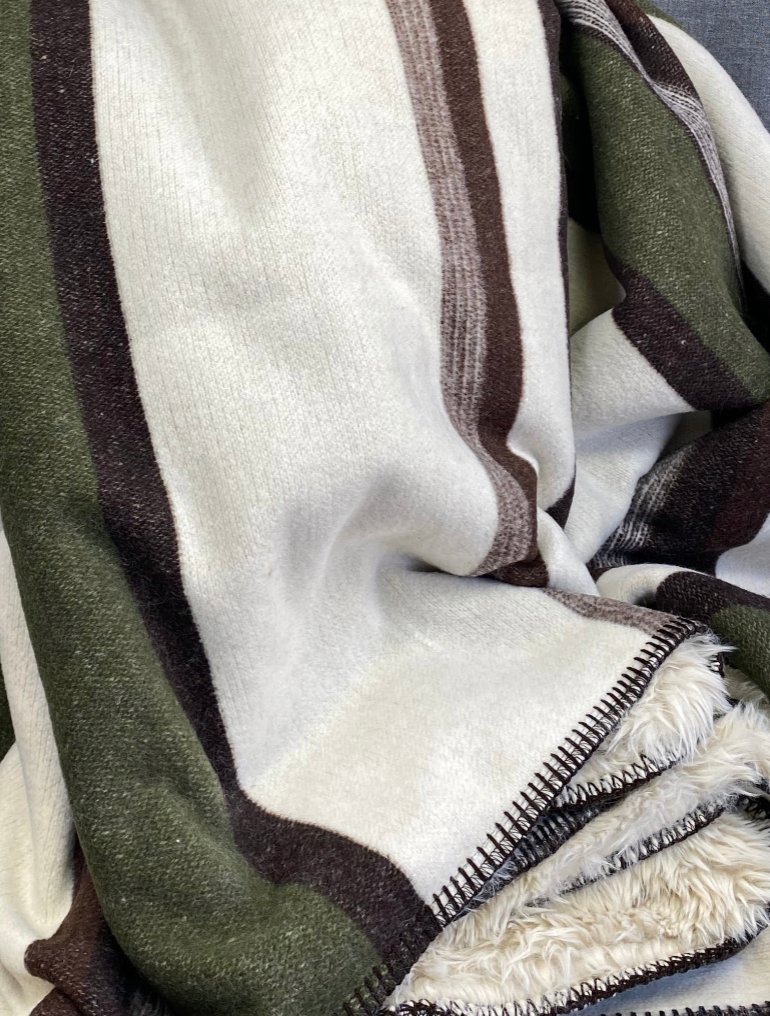 Luxury Throw – 60" × 72" – Premier Sage Valley