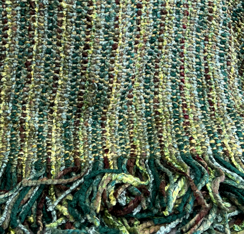 Luxury Knit Throw – 40" × 70" – Stria Verde