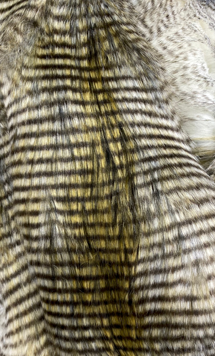 Luxury Throw – 52" × 62" – Alaskan Hawk Fur