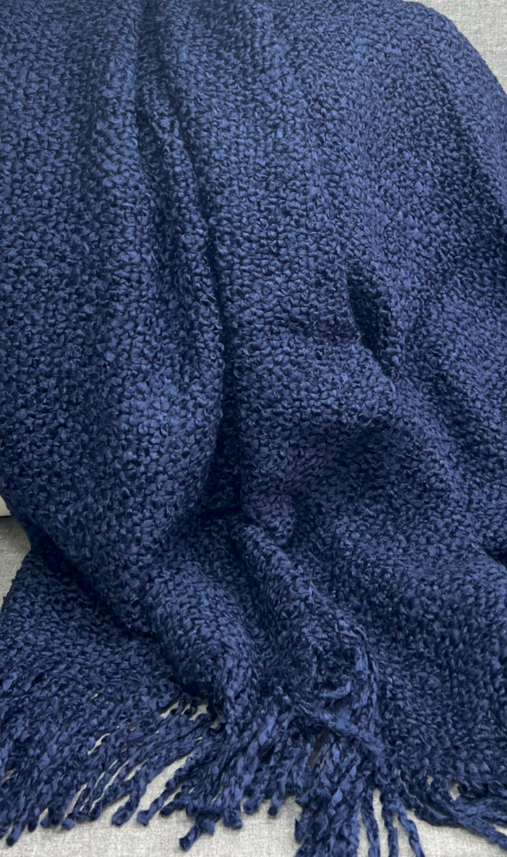 Luxury Knit Throw – 40" × 70" – Campbell Midnight