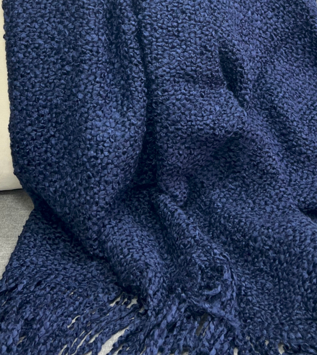 Luxury Knit Throw – 40" × 70" – Campbell Midnight