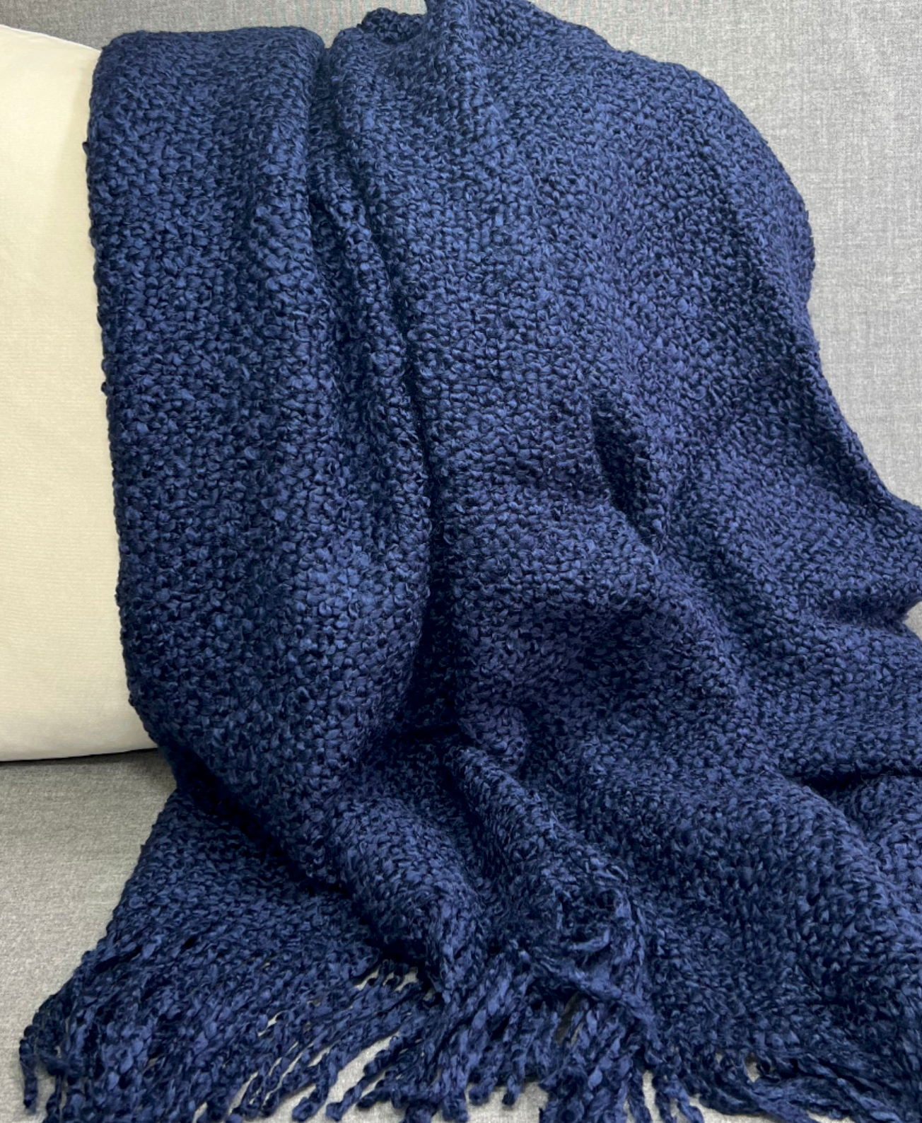 Luxury Knit Throw – 40" × 70" – Campbell Midnight