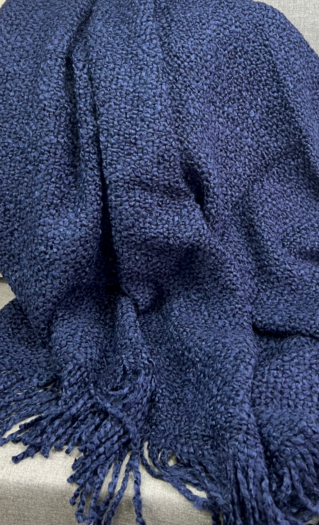 Luxury Knit Throw – 40" × 70" – Campbell Midnight