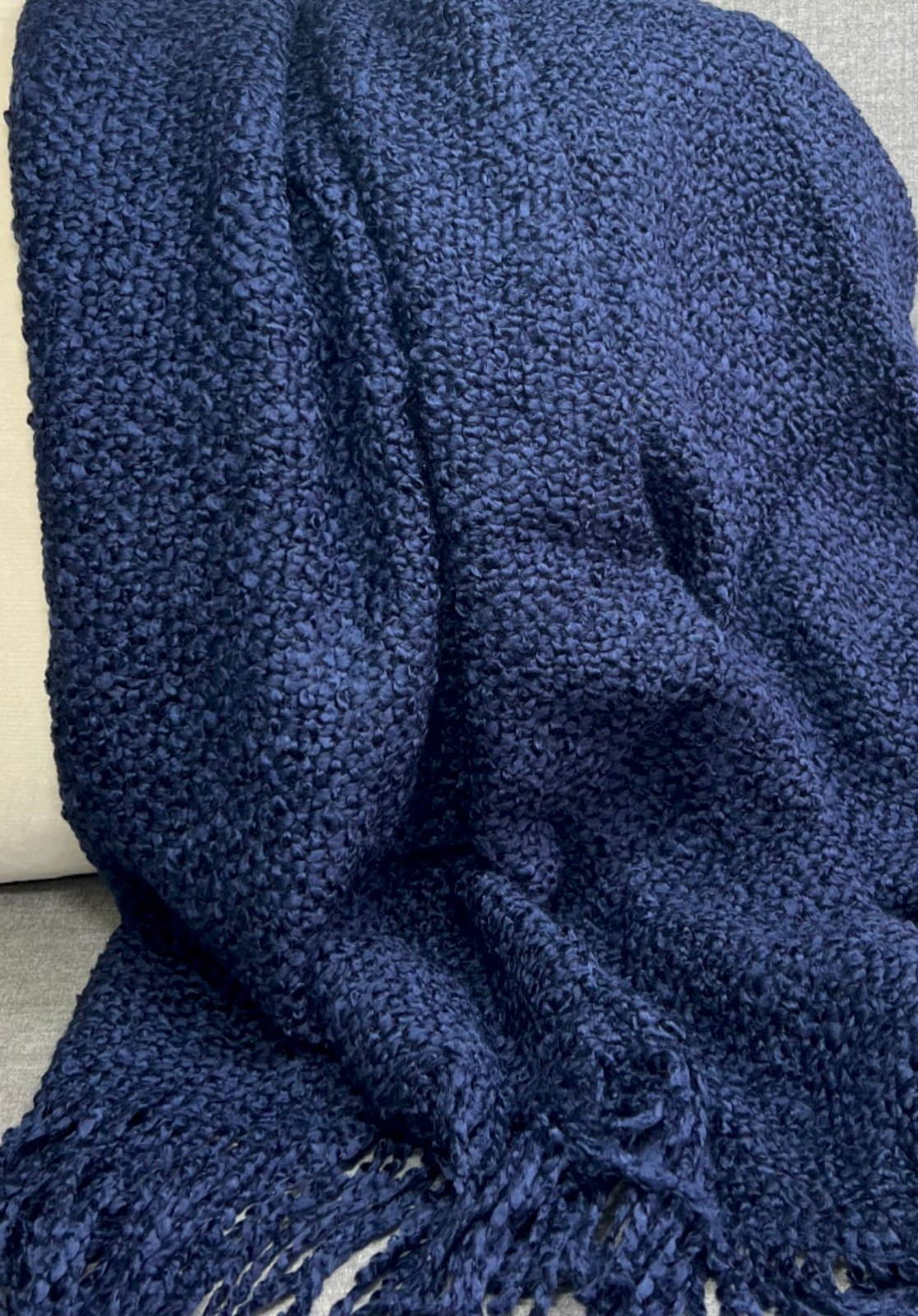 Luxury Knit Throw – 40" × 70" – Campbell Midnight