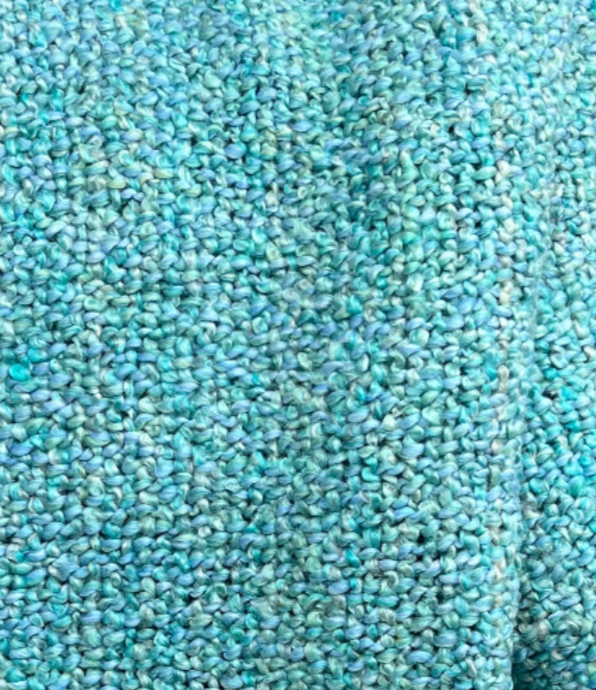 Luxury Throw – 40" × 70" – Campbell Aqua