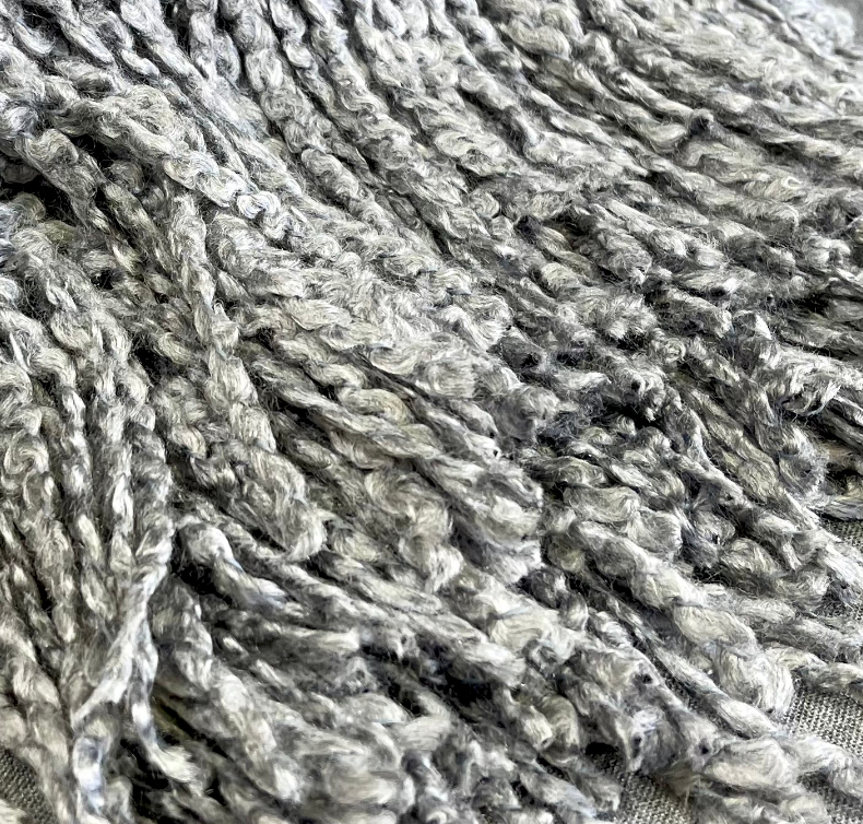 Luxury Knit Throw – 52" × 62" – Fog Deep Grey