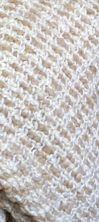 Luxury Knit Throw – 52" × 62" – Oatmeal