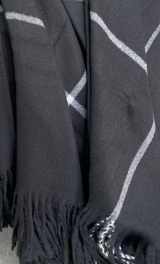 Luxury Throw – 50" × 60" – Glasgow Onyx