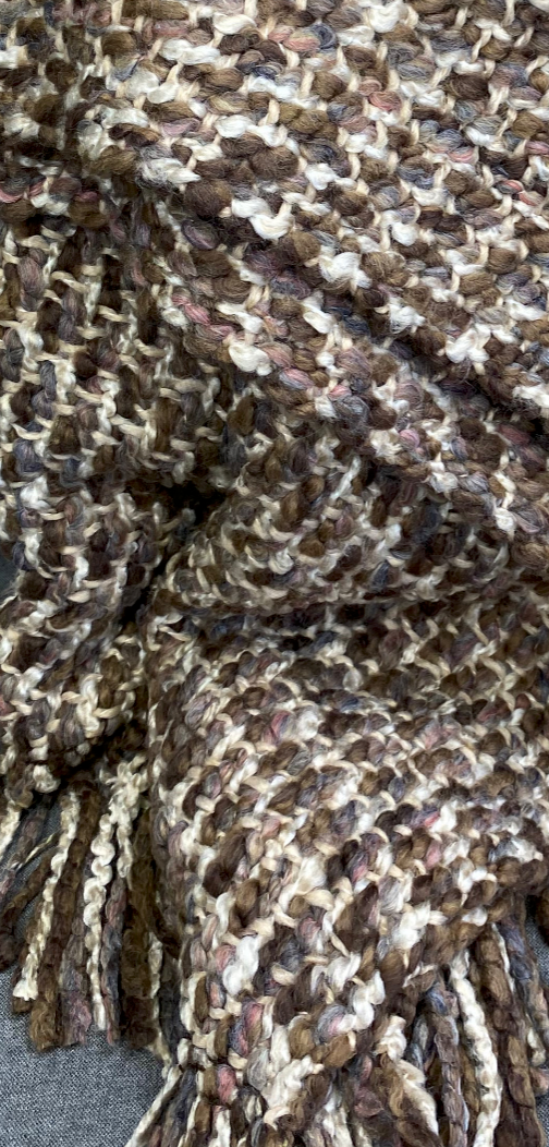 Luxury Throw – 50" × 70" – Mesa Hickory