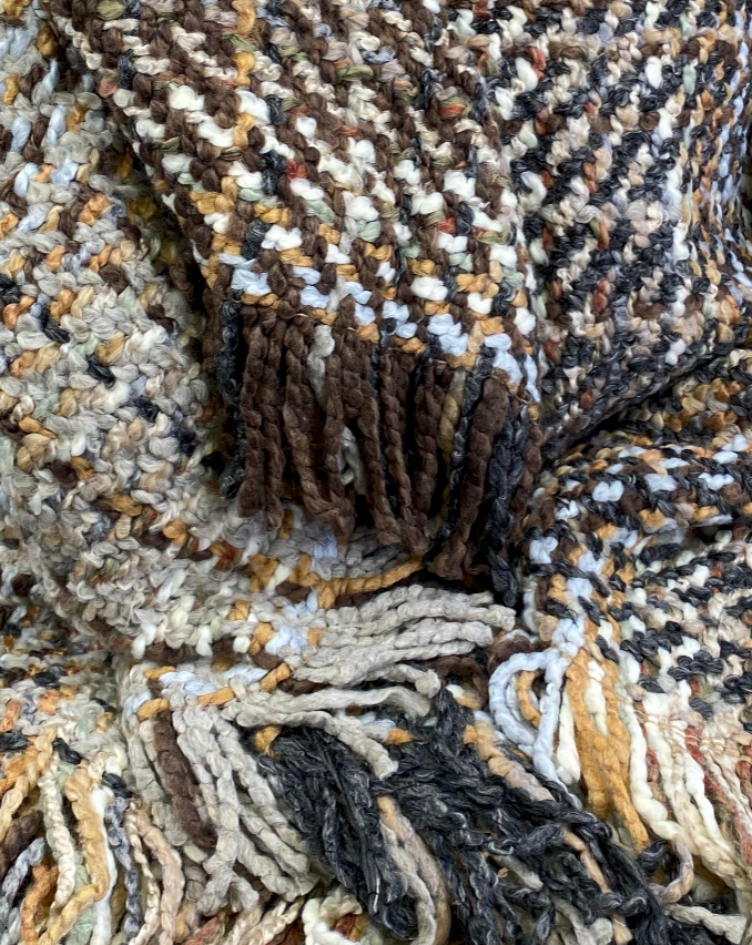 Luxury Throw – 48" × 72" – Ombre Granite