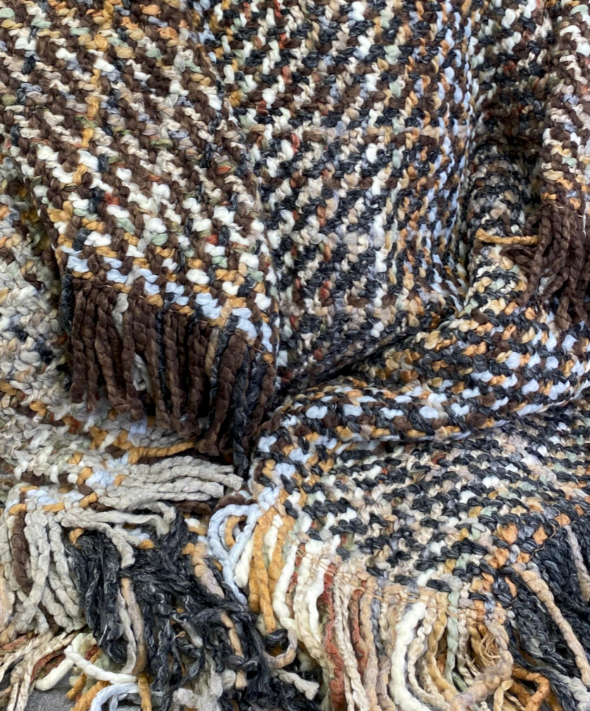 Luxury Throw – 48" × 72" – Ombre Granite