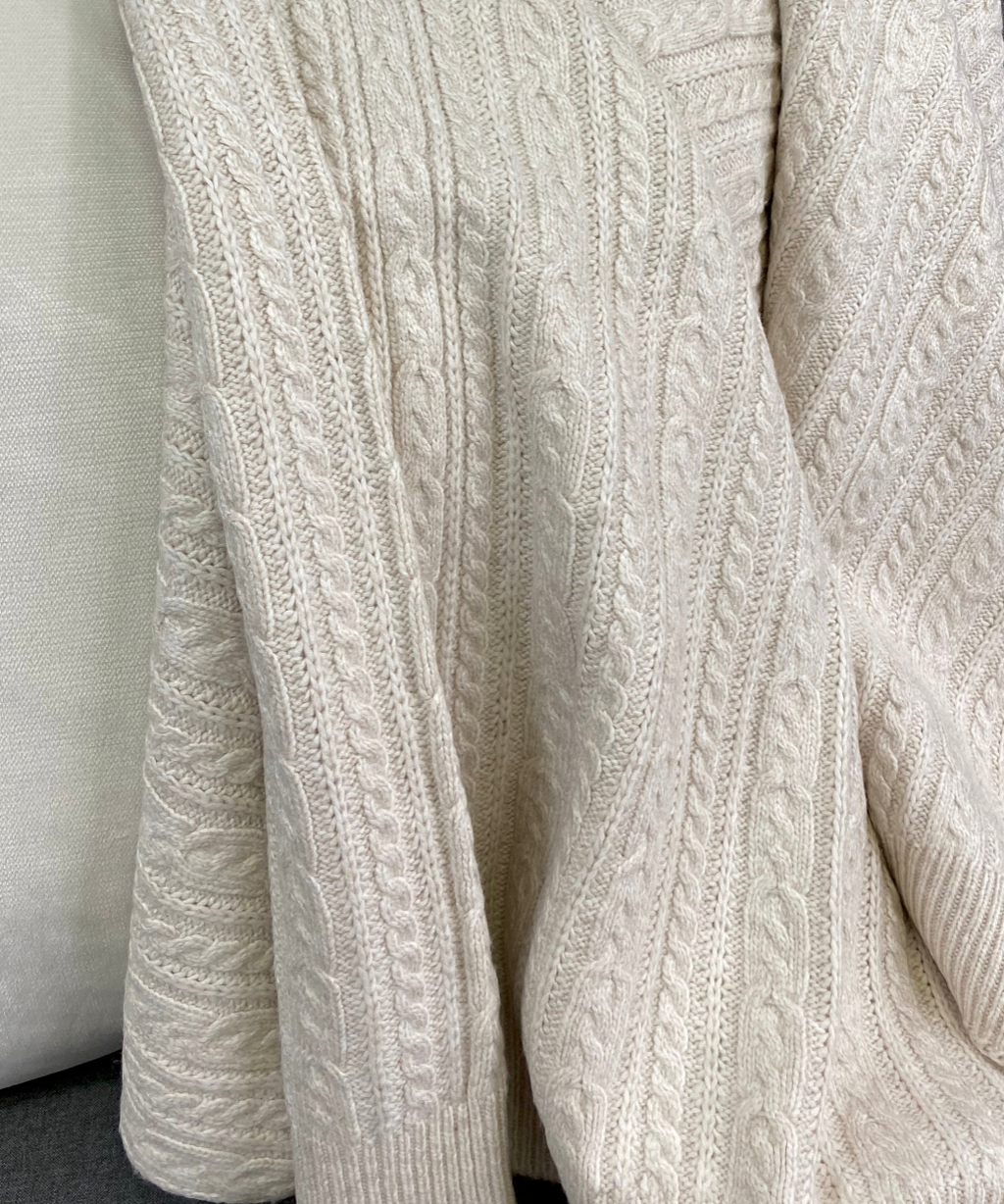 Luxury Knit Throw – 50" × 60" – Spinnaker Mainsail