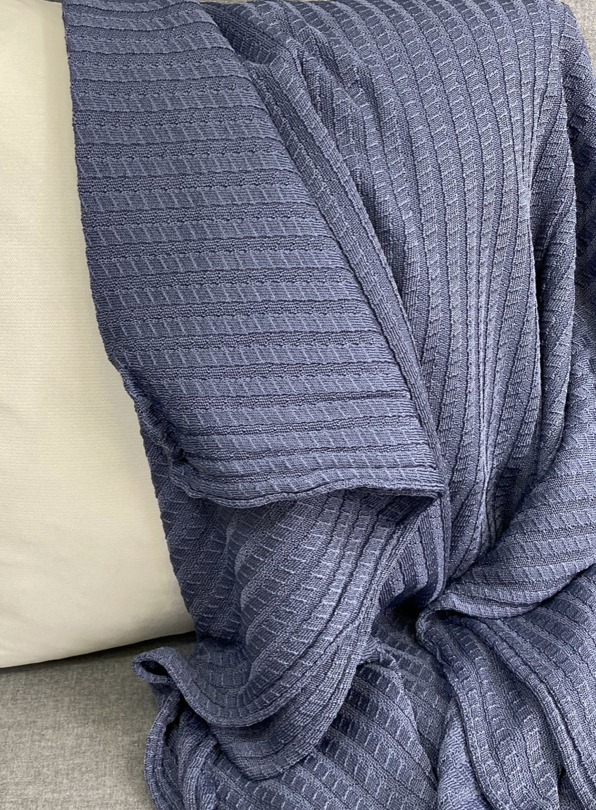 Luxury Knit Throw – 45" × 70" – Westport Denim
