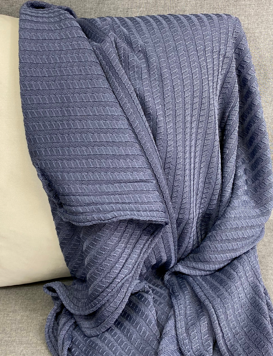 Luxury Knit Throw – 45" × 70" – Westport Denim