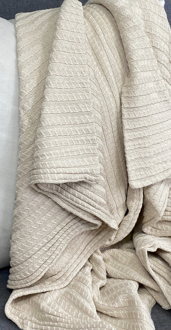 Luxury Knit Throw – 45" × 70" – Westport Linen