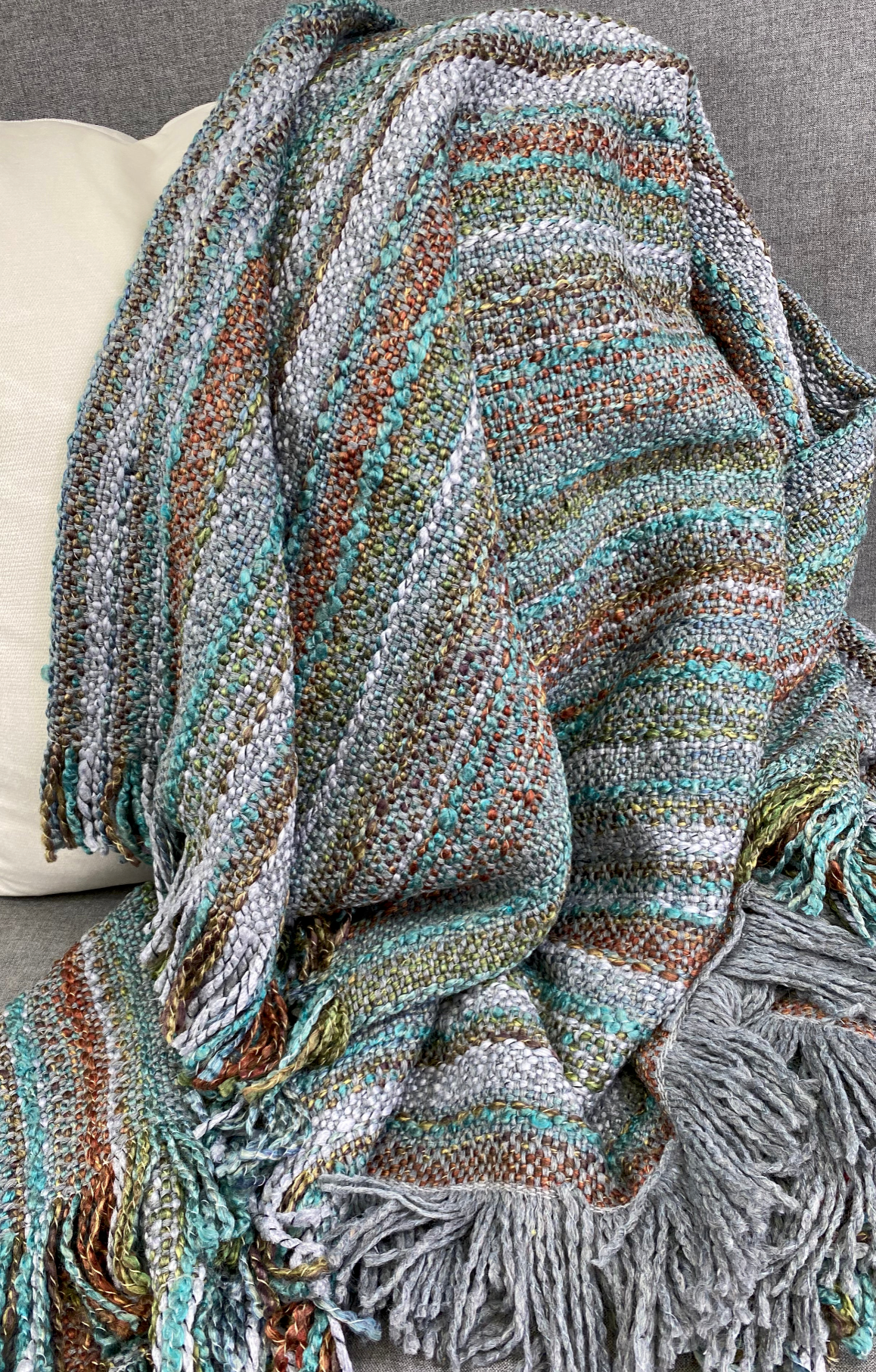 Luxury Knit Throw - 45" x 70" - Asheville Tidal