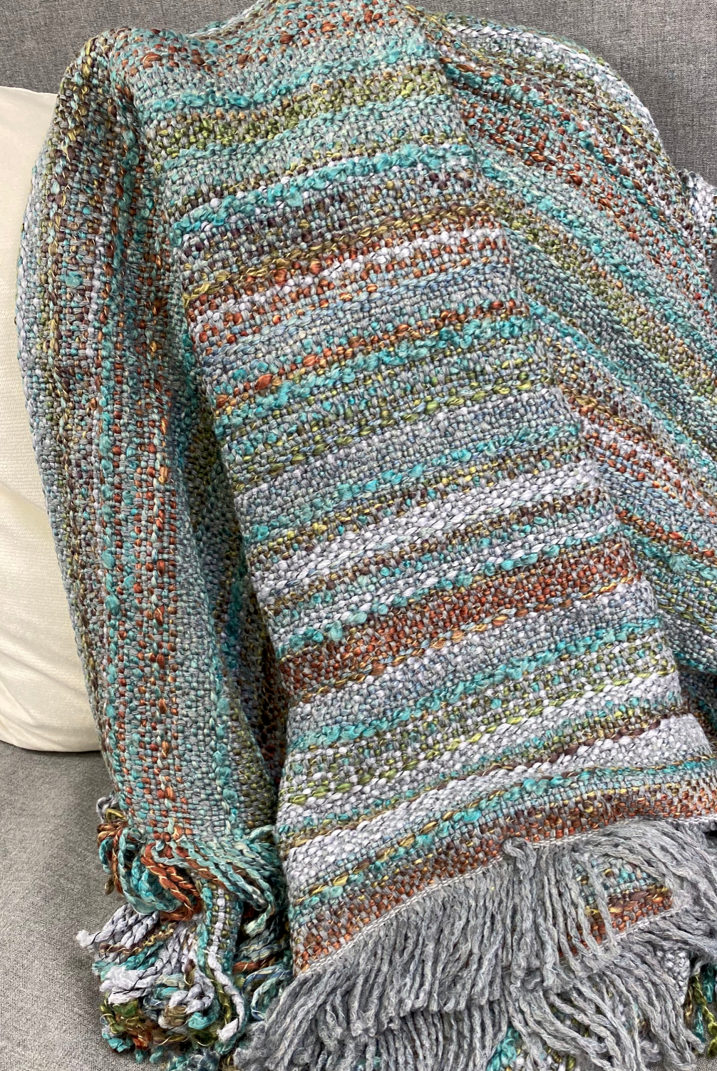 Luxury Knit Throw - 45" x 70" - Asheville Tidal