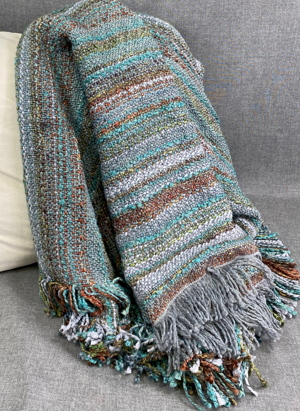 Luxury Knit Throw - 45" x 70" - Asheville Tidal