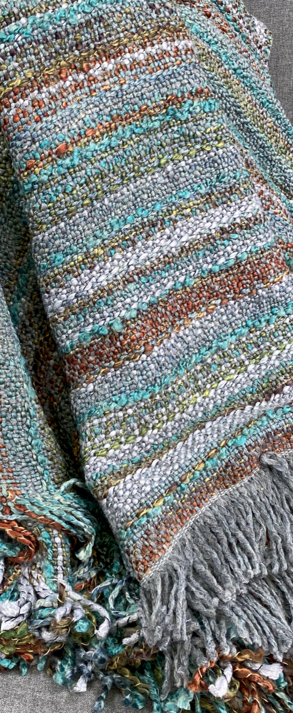 Luxury Knit Throw - 45" x 70" - Asheville Tidal