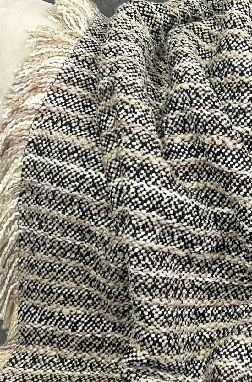 Luxury Knit Throw – 45" × 70" – Ashville Oyster