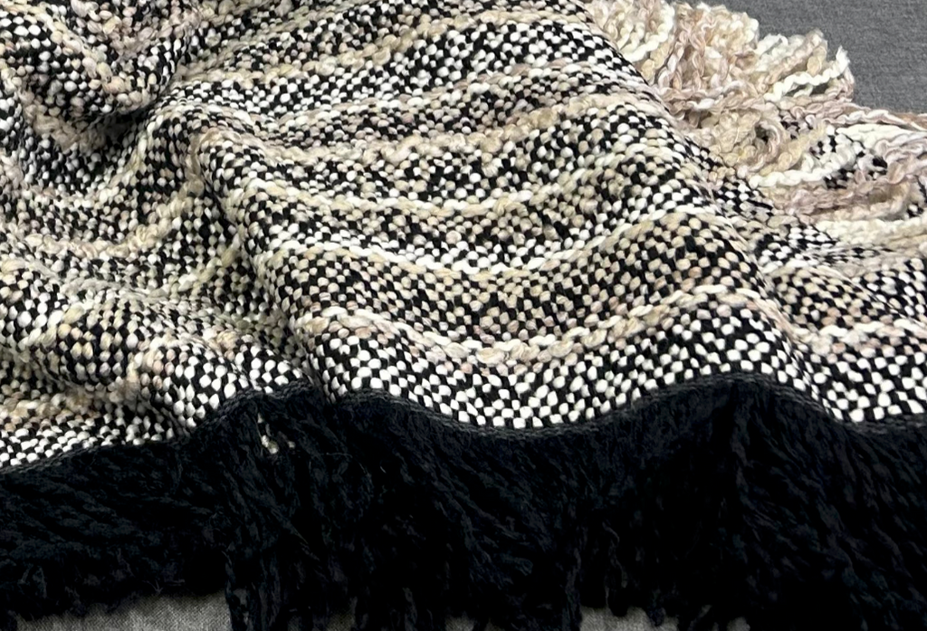 Luxury Knit Throw – 45" × 70" – Ashville Oyster