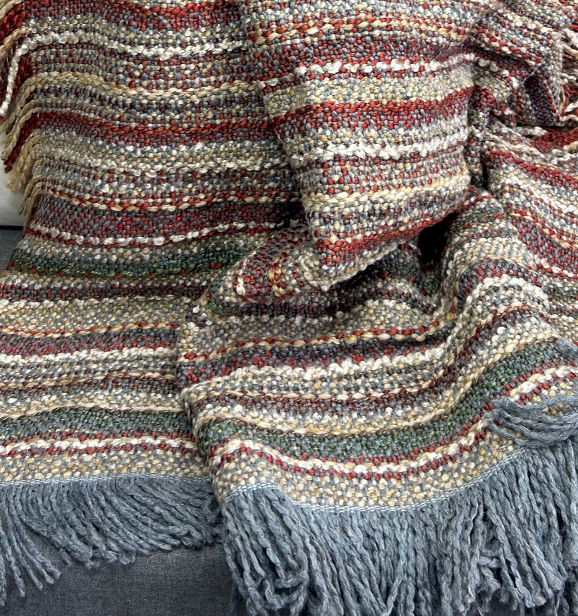 Luxury Knit Throw – 45" × 70" – Asheville Autumn