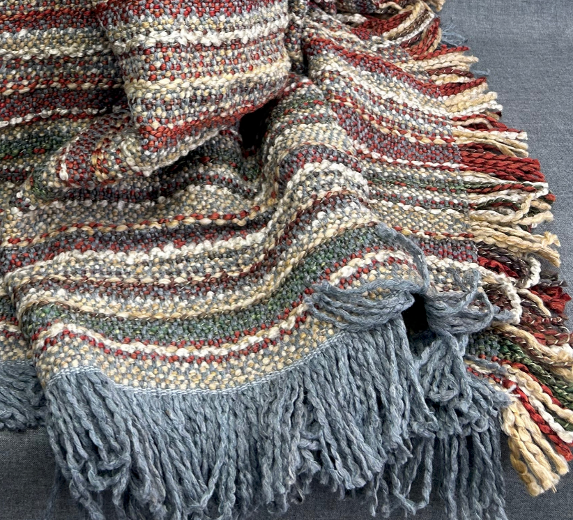 Luxury Knit Throw – 45" × 70" – Asheville Autumn