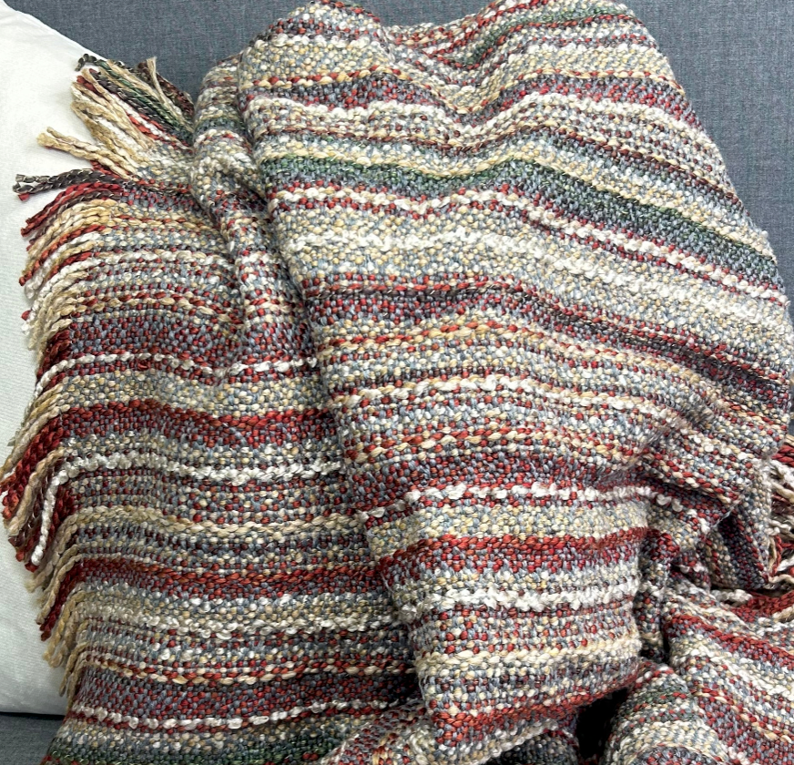 Luxury Knit Throw – 45" × 70" – Asheville Autumn