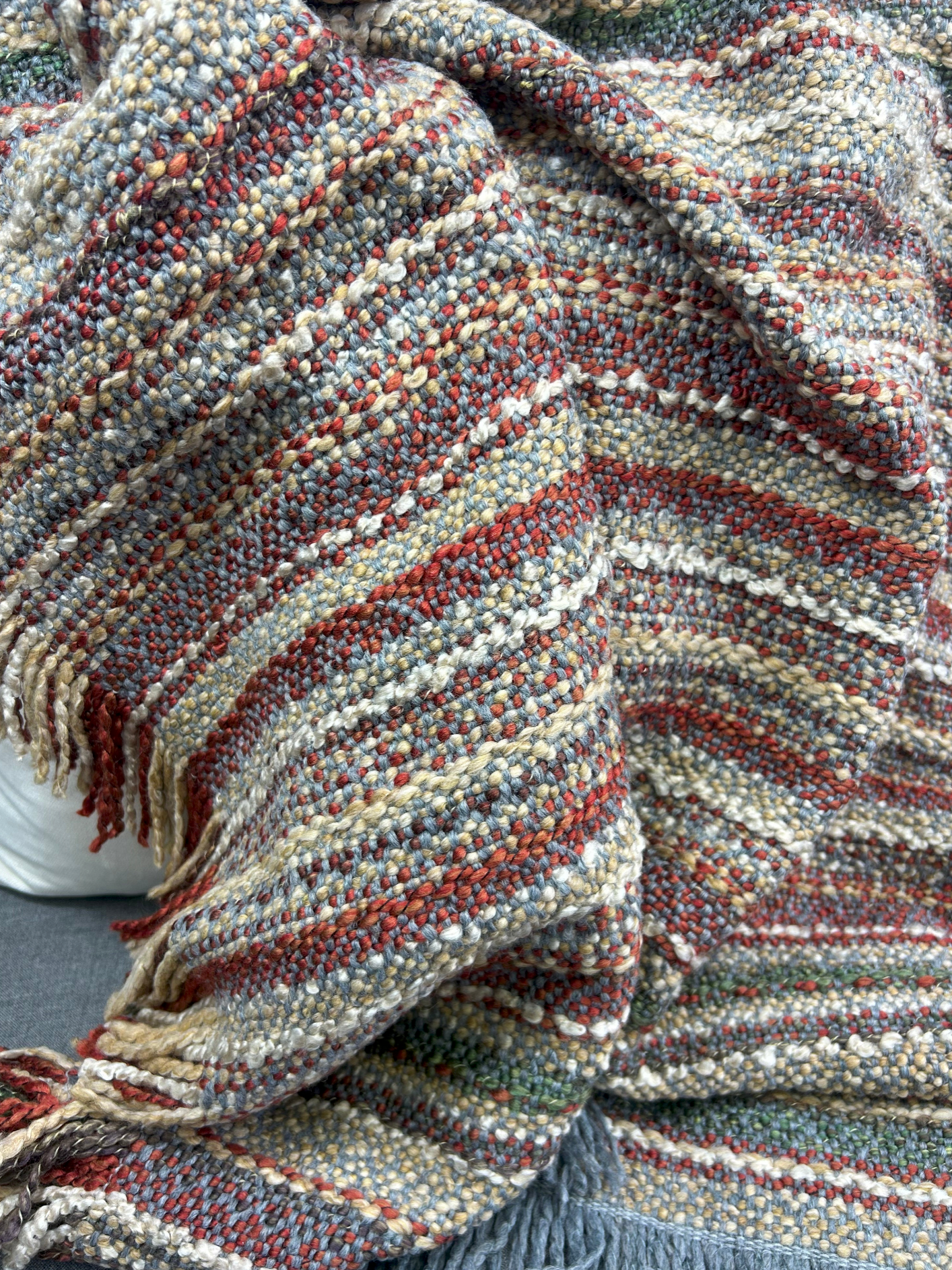 Luxury Knit Throw – 45" × 70" – Asheville Autumn