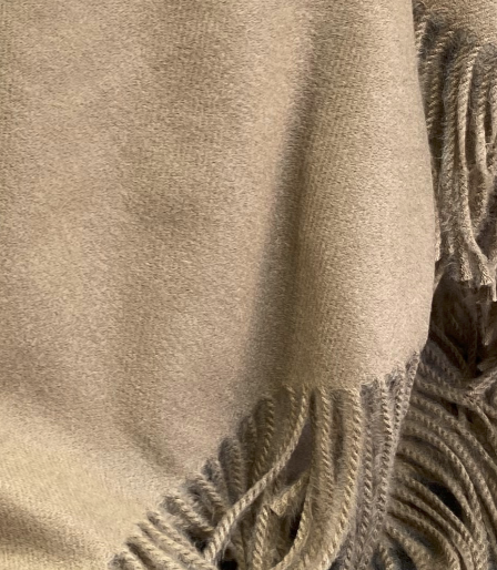 Luxury Throw – 68" × 50" – Cashmere Sandalwood Faux