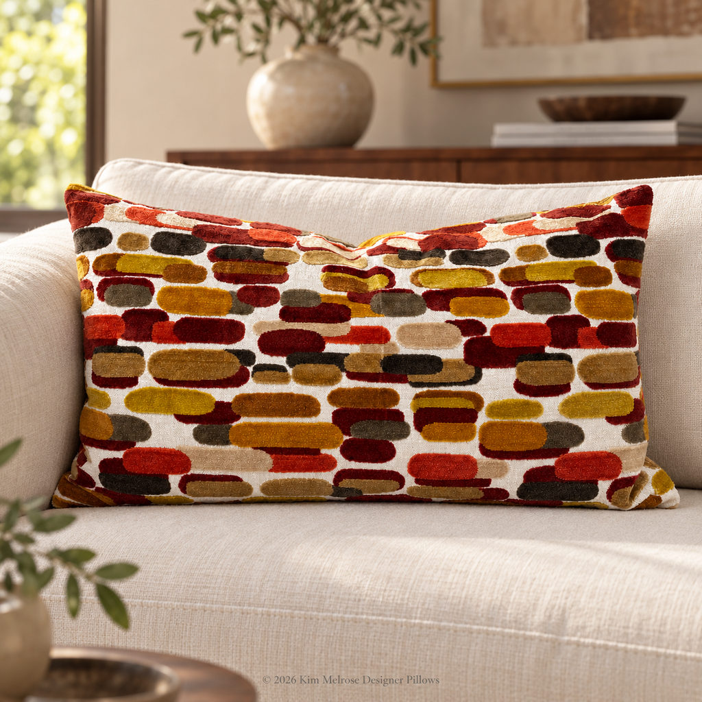 Capsules Turmeric – 24" × 14" Luxury Lumbar Pillow