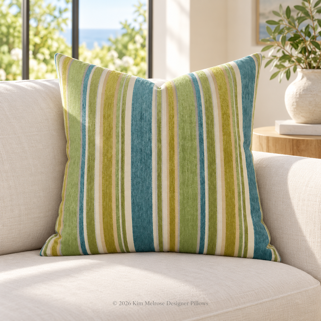 Oliver Green – 24" × 24" Luxury Square Pillow