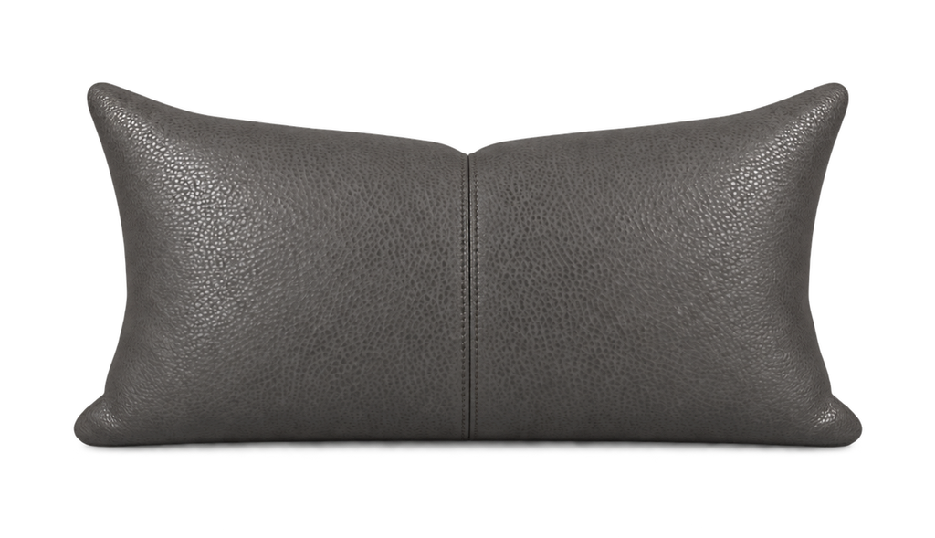 Rodeo Grey – 24" × 14" Luxury Lumbar Pillow